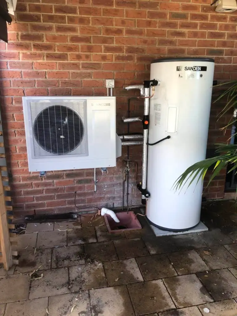 Sanden Hot Water Heat Pump Alternative in Adelaide