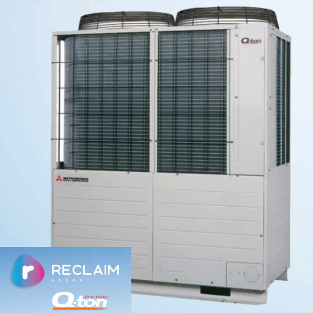Reclaim Energy Q-TON Co2 heat pump for commercial hot water applications