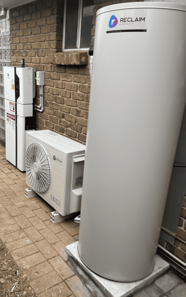 Reclaim Energy Co2 heat pump installed in Adelaide