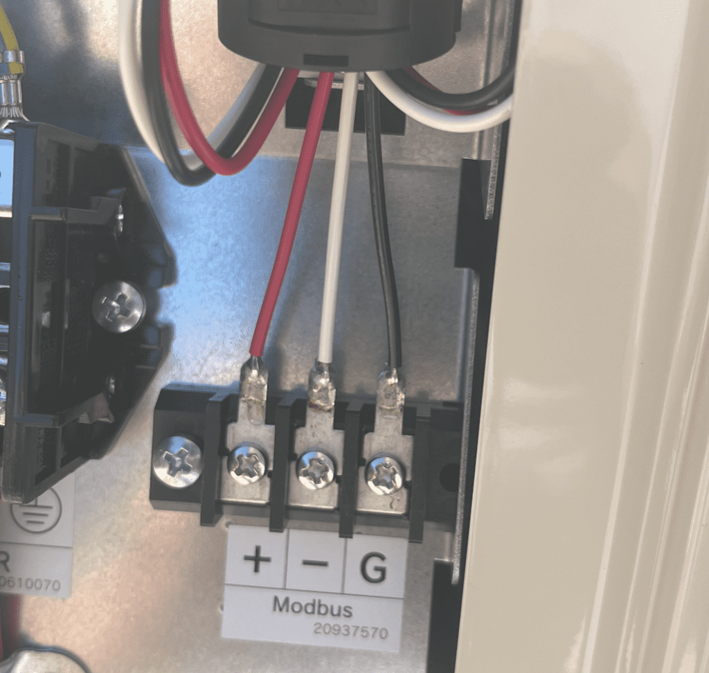 Reclaim Energy Co2 hot water heat pump Modbus connection